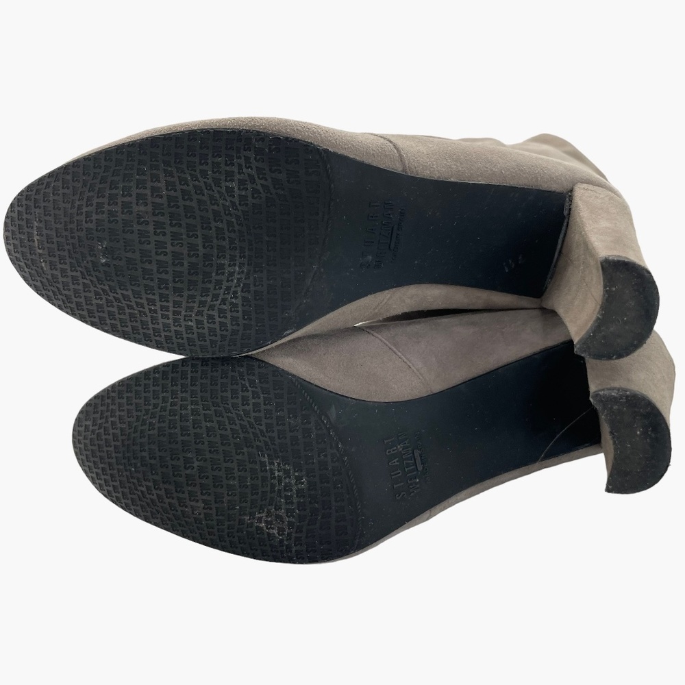 Stuart Weitzman Gray Suede Highland‎ Boot - Picture 11 of 14